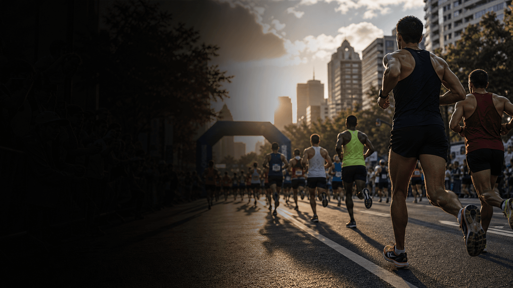 Corredores de maraton